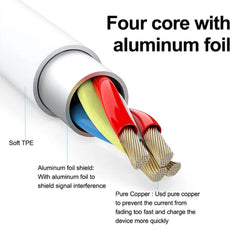 VOCTUS Lighting Cable (2m) 3pcs Per Pack