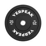 VERPEAK Black Bumper weight plates-Olympic (25kgx1)