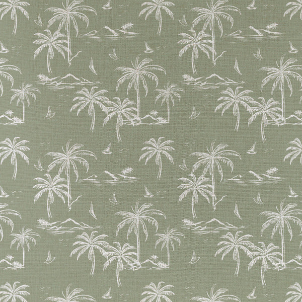 Cushion Cover-With Piping-Postcards Sage-60cm x 60cm