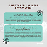 100g Boric Acid Powder High Purity Fully Soluble Granule Pest Ant Cockroaches