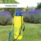 10L Pressure Sprayer - Knapsack Garden Pump For Liquids - Yard Weed Plants