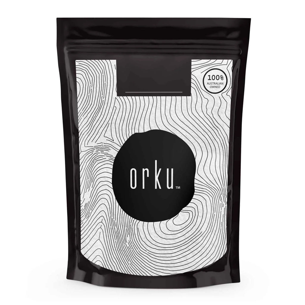 Orku 2Kg Taurine Powder - High Purity L-Taurine Amino Acid Ingredient