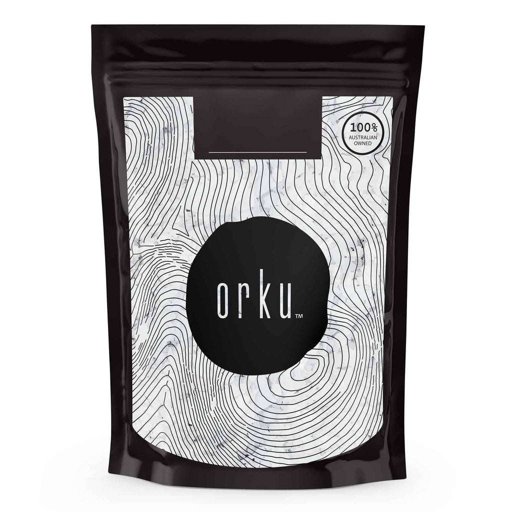 Orku 1Kg Magnesium Chloride Flakes Hexahydrate - FCC USP Spec Bath Salts