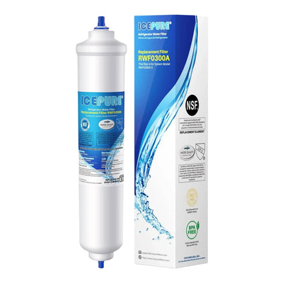 2 EXTERNAL FRIDGE WATER FILTER For AMANA MIELE BEKO FISHER PAYKEL LIEBHERR