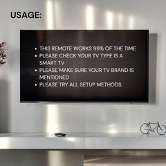 Tooleroo Universal Smart TV Remote Control Compatible With Sharp LG and more