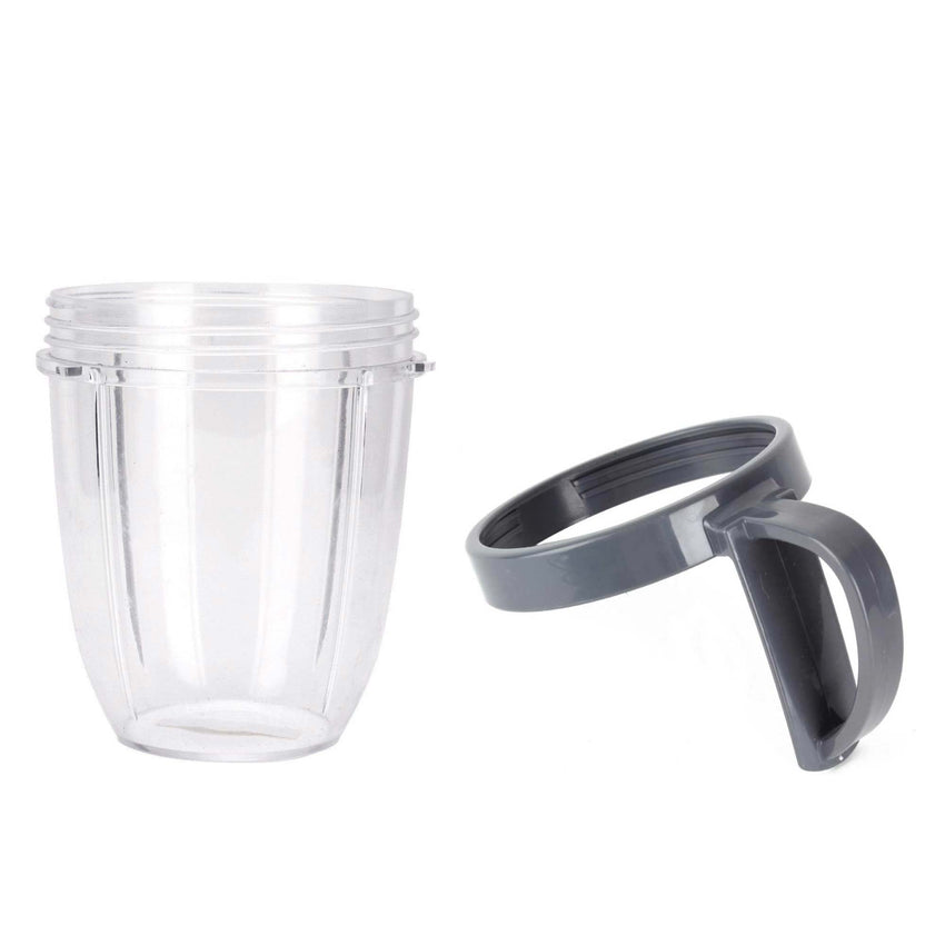 For Nutribullet Short Cup + Handheld Lip Ring For Most Nutri 600 and 900 Models