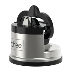 2x Kitchen Knife Sharpener Suction Grip Knives Blades Scissors Sharpening Tools