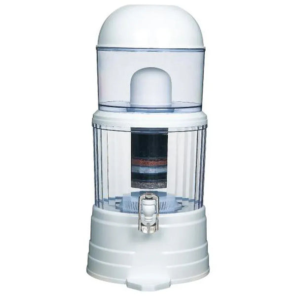 Orku 14L Benchtop Water Filter - 8 Stage Mineral Gravity Filtration System