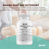 100g Caustic Soda Pearls Food Grade Sodium Hydroxide Lye NaOH Soap Making Beads