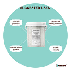 Kemmie 500g Potassium Sorbate Food Grade Granules Tub Preservative E202 Cosmetic