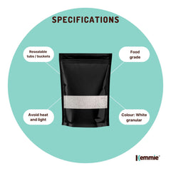 Kemmie 400g Potassium Sorbate Food Grade Granules Preservative E202 Cosmetic