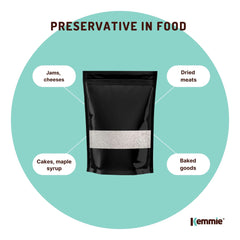 Kemmie 1Kg Potassium Sorbate Food Grade Granules Preservative E202 Cosmetic