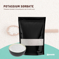 Kemmie 2Kg Potassium Sorbate Food Grade Granules Preservative E202 Cosmetic