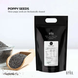 Orku 10Kg Poppy Seeds Unwashed Papaver Somniferum For Baking and Decorating