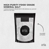 Orku 1Kg Potassium Chloride Powder (KCl) - Food Grade E508 Salt Substitute