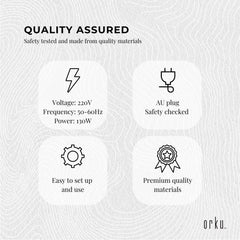 Orku 20L Ozone UV Steriliser Box - Beauty Equipment Salon Nail Tools Sterilizer