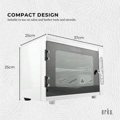 10L UV Steriliser Box Beauty Equipment Sanitising Salon Nail Tools Sterilizer
