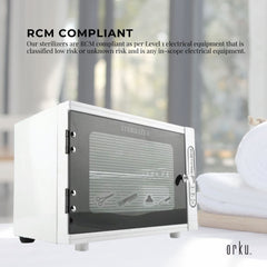 Orku 10L UV Steriliser Box Beauty Equipment Sanitising Salon Tools Sterilizer
