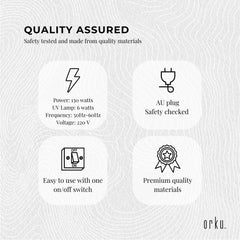 Orku 10L UV Steriliser Box Beauty Equipment Sanitising Salon Tools Sterilizer