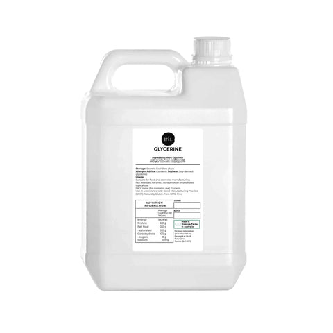 Orku 5L Glycerine 99.9% Pure USP Food Cosmetic Grade - Vegetable Glycerol