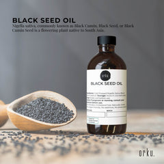 100ml Pure Black Seed Oil - 100% Ethiopian Nigella Sativa Cumin Cold Pressed