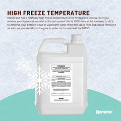 5L DMSO Liquid Dimethyl Sulfoxide 99.9% Pure Pharmaceutical Grade Solvent Bulk