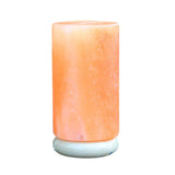 Orku Cylinder Shape Himalayan Pink Salt Lamp - Hand Carved Tube Night Light