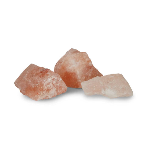 Orku Himalayan Pink Salt Lamp + Iron Bowl Basket - Hand Carved Night Light