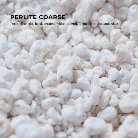Orku 100L Perlite Coarse Premium Soil Expanded Medium Plants Hydroponics Bulk