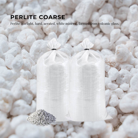 Orku 50L Perlite Coarse Premium Soil Expanded Medium Plants Hydroponics