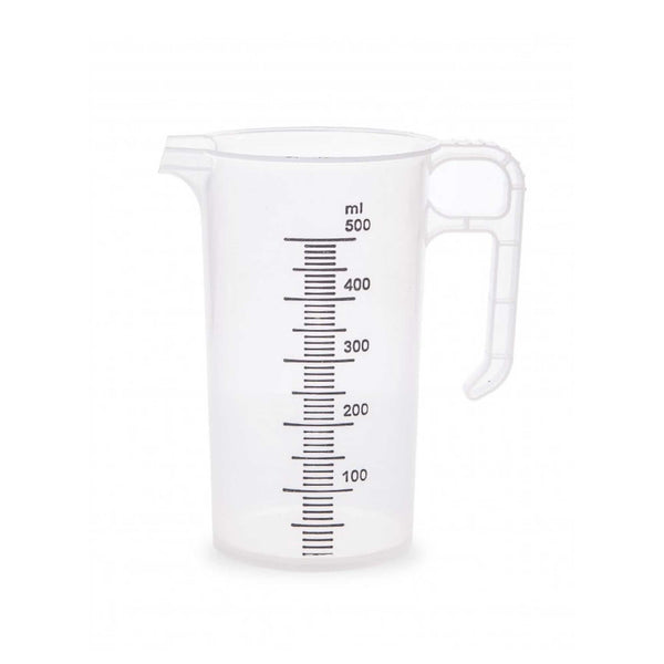 500ml Measuring Jug Heavy Duty Clear Propylene BPA 5 Food Grade Pro-Jug
