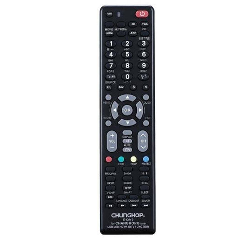 Chunghop Universal TV Remote Control Compatible with Changhong LCD Smart HD Plas