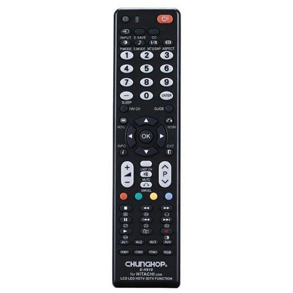 Chunghop Universal TV Remote Control Compatible with Hitachi LCD Smart Plasma HD