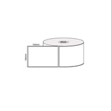 13x Rolls x 400 Label Stickers 102x150mm - Direct Thermal White Shipping Labels