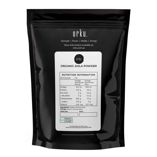 1Kg Organic Amla Powder Indian Gooseberry Emblica Officinalis Fruit Supplement