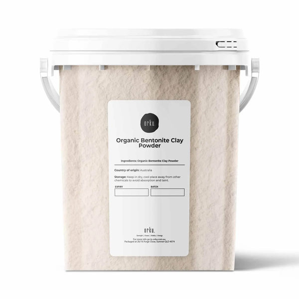 Orku 1.1Kg Organic Bentonite Clay Powder Cosmetic Grade Montmorillonite