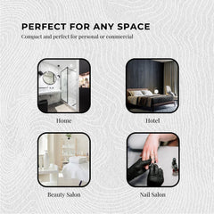 Orku 5L Black Electric Hand Towel Warmer Mini UV Steriliser Cabinet Salon Heater