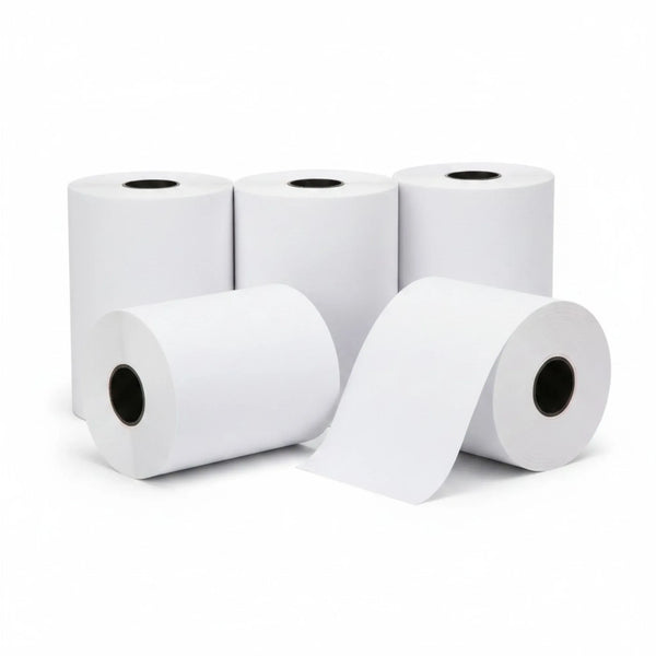5x Thermal Paper Rolls 80x80mm -  47.5m Register EFTPOS POS Receipt Bulk