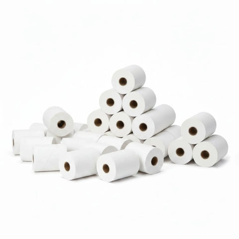 200x Thermal Paper Rolls 57x38mm -  9.5m Register EFTPOS POS Receipt Bulk