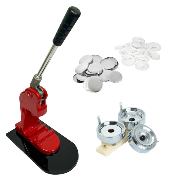 Tooleroo Button Badge Making Set - Maker + Moulds + Badges 25mm 32mm 58mm