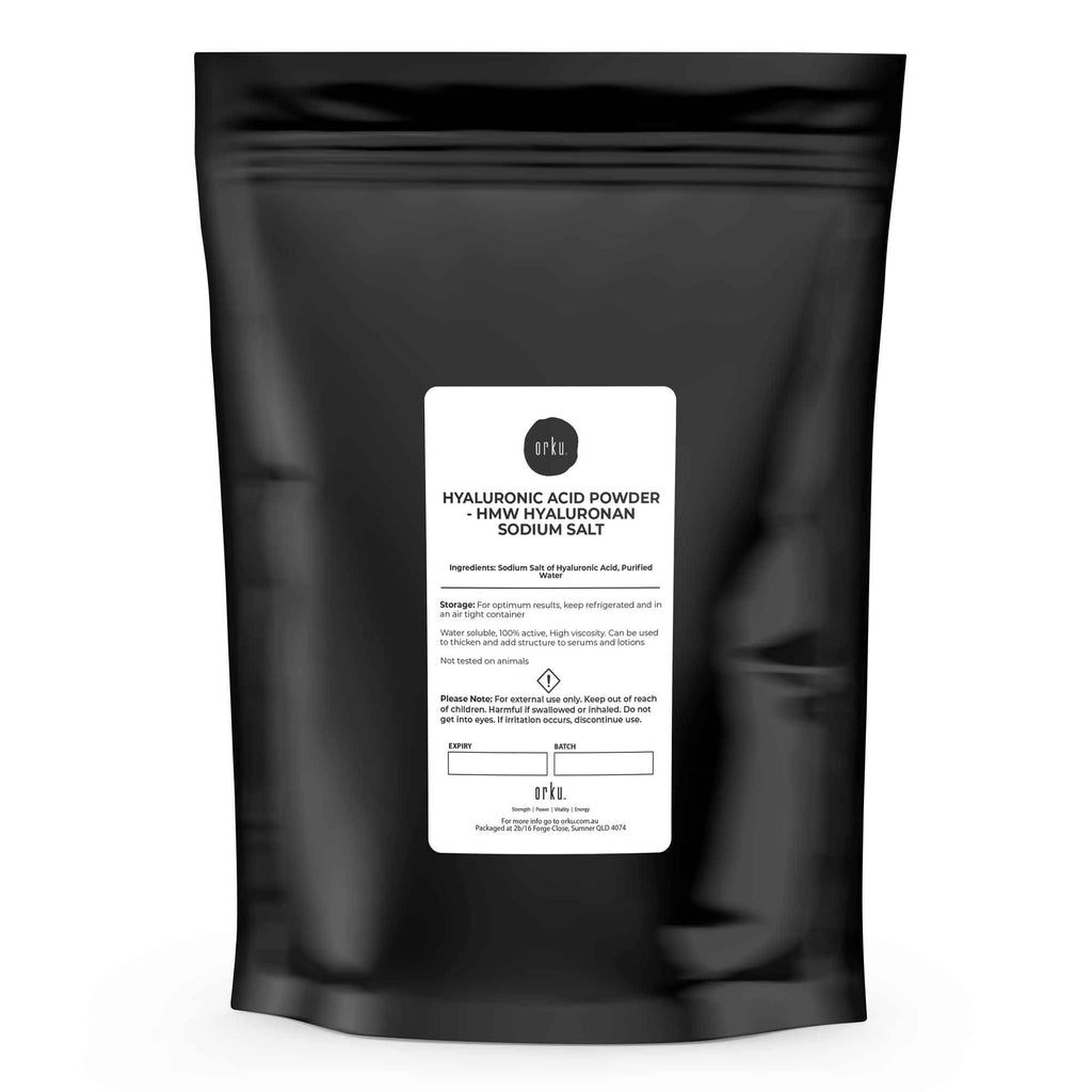 25g Hyaluronic Acid Powder - HMW Hyaluronan Sodium Salt