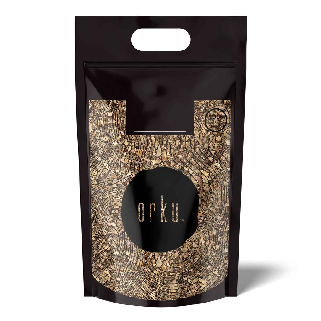 Orku 400g Organic Mullein Leaf - Dried Herbal Verbascum Thapsis