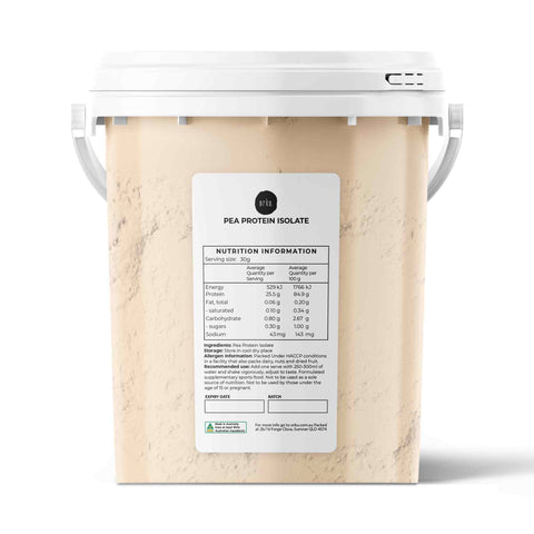 Orku 700g Pea Protein Isolate Powder - High Protein Unsweetened Tub