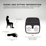 Orku Foot Spa Automatic Water Heating Massager - Electric Pedicure Bath