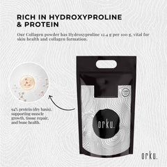 5Kg Collagen Powder - Bovine Hydrolysate Protein Peptide Supplement Unflavoured