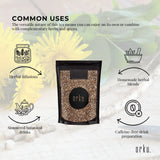 Orku 100g Organic Dandelion Root - Dried Raw Herbal Tea