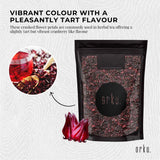 Orku 50g Organic Hibiscus Rosella Flower Crushed Dried Herbal Tea