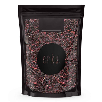 Orku 100g Organic Hibiscus Rosella Flower Crushed Dried Herbal Tea