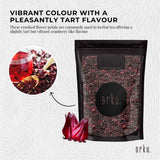 Orku 400g Organic Hibiscus Rosella Flower Crushed Dried Herbal Tea