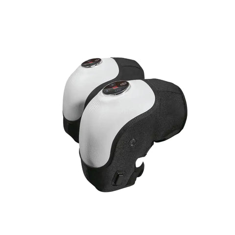 Orku 2x Heated Knee Massager - Rechargeable Air Compression Vibration Wrap